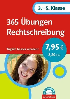 Produktbild von 365 Übungen Rechtschreibung. 3.-5. Klasse