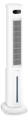 Produktbild von Klarstein Luftkühler mit Wasserkühlung, Verdunstungskühler, 5L Tank, App & Fernbedienung, Timer, Ionisator, Klimagerät für Räume bis 30m², White