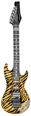 Zdjęcie produktu dla Dmuchaniec Gitara tygrys - 105 cm - 1 szt.