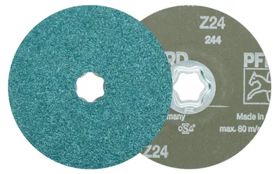 Produktbild von PFERD COMBICLICK fibre discs, 12,5 cm, 25 Stück(e)