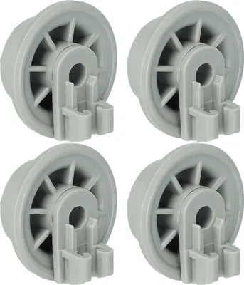 Produktbild von vhbw 4x Korbrolle für Unterkorb Ersatz für Küppersbusch 426483, K426483 für Geschirrspüler - Durchmesser 35 mm