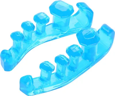 Obrázek produktu pro 2 kusy/sada Měkký silikonový roztahovač prstů hallux valgus korekce péče o nohy M