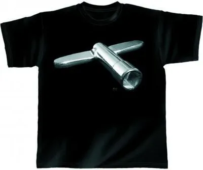 Produktbild von T-Shirt uni mit Print - Southern Cross - von ROCK YOU© MUSIC SHIRTS - 10370 schwarz - Gr. S - XXL Größe - XL
