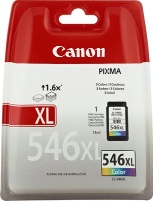 Zdjęcie produktu dla Kolorowy wkład drukujący Canon CL-546XL