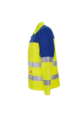Produktbild von Planam Multinormjacke Warnschutz Major Protect 1-lagig, Gr. 60 warngelb/kornblau