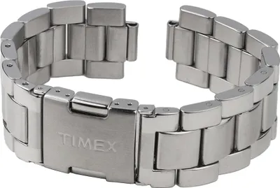 Produktbild von Timex Ersatzband Edelstahl Silbern hochglanz/matt T2N944 T2N942 T2N943