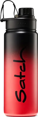 Produktbild von Satch Edelstahl Trinkflasche 0,5 l Black Graffiti, spülmaschinengeeignet, auslaufsicher