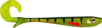 Produktbild von Zeck Butcher Gummifisch - Hechtköder, Länge / Gewicht / Packungsinhalt:25cm / 97g / 1 Stück, Zeck Farbe:Shock Perch