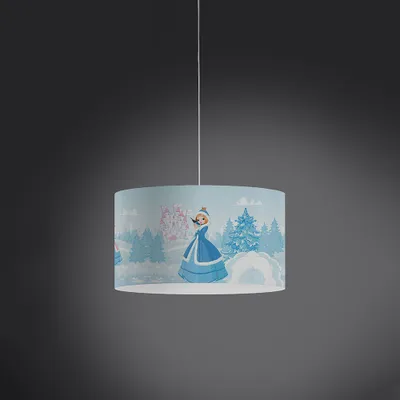 Zdjęcie produktu dla Sospensione Moderna 1 Luce In Polilux Xxl Decokids Principessa  Italy