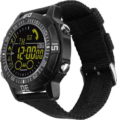 Produktbild von Smart Watch Herzfrequenztest schwarz