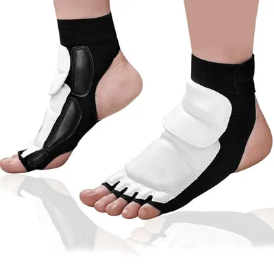 Obrázek produktu pro Chrániče nohou pro taekwondo, 1 pár, materiál zPolyuretanpěny, pro trénink bojových umění, muay thai, box, kung-fu, pro děti i dospělé