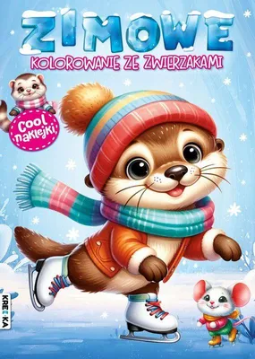 Immagine prodotto di Animali invernali. Libro da colorare per bambini
