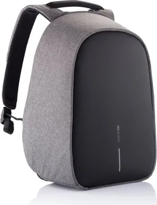 Produktbild von XD-Design Bobby Hero XL backpack Black, Grey Foam, Polyethylene terephthalate (PET)