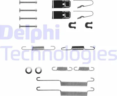 Produktbild von DELPHI Zubehörsatz Bremsbacken LY1173 Hinten für HONDA CIVIC VII Hatchback (EU, EP, EV)