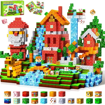 Image de Jeu de construction magnétique, 150 pièces