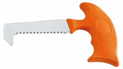 Produktbild von PUMORI Aufbrechsäge 9 cm, orange, mit Nylonetui – Kieferle 040.044, KI-generiertes Bild