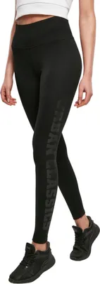 Produktbild von Urban Classics Ladies - High Waist Leggings schwarz - S