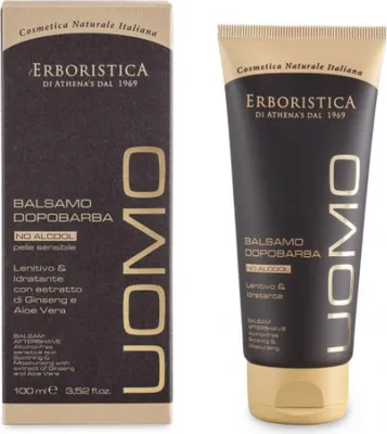 Produktbild von L’Erboristica 1007092, After-Shave-Balsam, Empflindliche Haut, 100 ml, Feuchtigkeitsspendend, Tube, 1 Stück(e)