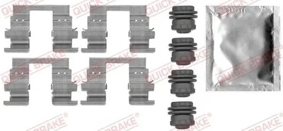 Image de Kit D'installation De Plaquettes De Frein Opel Arrière Astra 15-