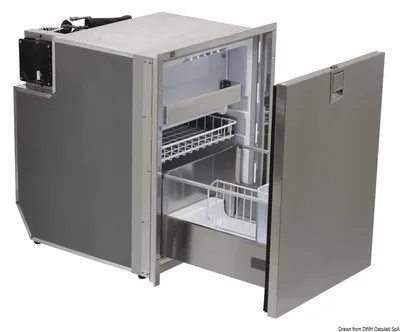 Image de ISOTHERM Réfrigérateur DR85 inox 12/24 V , 1 pièce