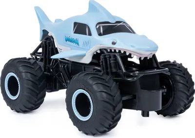Produktbild von Monster Jam Megalodon RC Truck, Maßstab 1:24, ferngesteuert, Monstertruck, 1:24, 4 Jahr(e)
