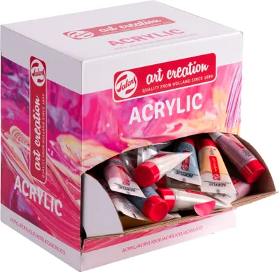 Obrázek produktu pro Talens Art Creation akrylová barva s dávkovačem Metallic | 100 x 12 ml