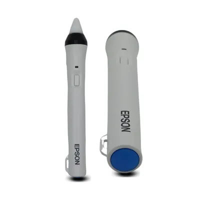 Produktbild von EPSON ELPPN04B – V12H66710 Original Interactive Pen (Blau) für Epson Projektoren – Modell, sofort einsatzbereit, kein Setup nötig
