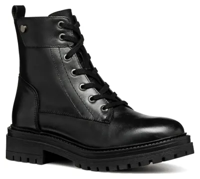 Zdjęcie produktu dla Buty za kostkę Geox z gładkiej skóry
