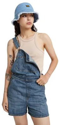 Immagine prodotto di G-STAR RAW, salopette corta da donna, blu (blu "faded cliffside" D24388-D536-G326), taglia L