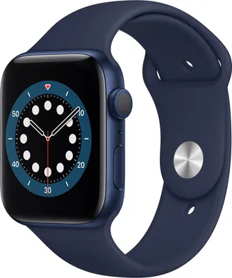 Produktbild von Apple Watch Series 6 44mm (A2292) Blue Alu Sport Band Blue GPS Neuwertig