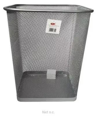 Obrázek produktu pro Stříbrný čtvercový košík – NET