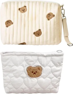 Immagine prodotto di Borsa per pannolini, confezione da 2 pezzi, con cerniera, portatile, ideale per viaggi