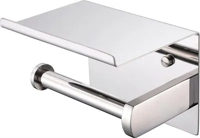 Produktbild von Selbstklebende Edelstahl WC-Rolhalterung Badzubehör