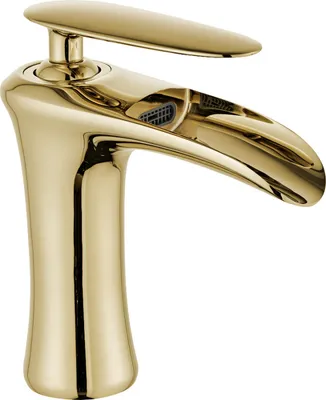 Produktbild von Mexen Lyra Waschtischbatterie, Gold - 745300-50