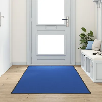 Produktbild von Möbel Fußmatte Waschbar Blau 120x300 cm - Autofußmatten 4100738