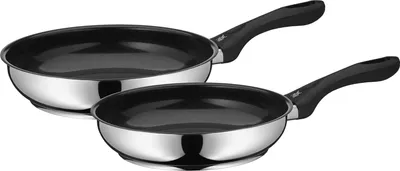 Immagine prodotto di WMF Sicilia Pfannenset 2-teilig, Bratpfanne 24, 28 cm  738706021