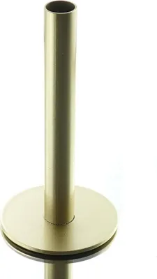 Produktbild von SCHEULEN Spitzkerzenhalter Goldfarben matt 20 cm - Metall