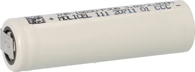 Produktbild von Molicel INR18650-P30B Li-Ion Akku 18650 3000mAh 30A 3,6V U-Lötfahne