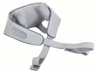 Zdjęcie produktu dla Verk 24562 Kołnierz do masażu SHIATSU 5D, szary