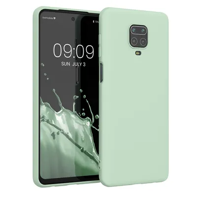 Produktbild von kwmobile Hülle kompatibel mit Xiaomi Redmi Note 9S / 9 Pro / 9 Pro Max Hülle - weiches TPU Silikon Case - Cover geeignet für kabelloses Laden -
