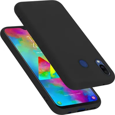 Obrázek produktu pro Cadorabo ochranný kryt pro Samsung Galaxy M20 pouzdro v černé barvě obal na mobilní telefon kryt TPU pouzdro