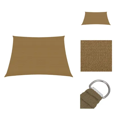 Obrázok produktu pre vidaXL Markíza 160 g/m² Taupe 4/5x3 m HDPE - Slnečníky a tienidlá