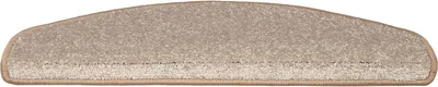 Produktbild von Stufenmatten Sundae Beige 69 23,5 x 65 cm Halbrund