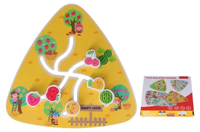 Produktbild von Holz-Labyrinth-Spielzeug, Match-Puzzle, frühes Lernen, passende Aktivitäts-Brettspiele für Kinder, Früchte