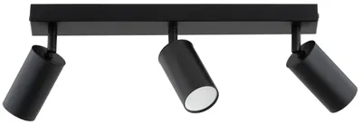 Zdjęcie produktu dla Spot reflektor ATLET czarny 3xGU10x10W metal wym:16x40x6cm IP20 Alfa