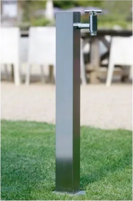 Produktbild von Ideal Zapfsäule Modell 71 Typ K Eichenwald 80x80 mm