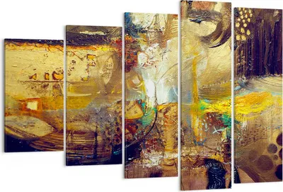Produktbild von Bild auf Leinwand - Leinwandbild - Abstraktion modern - 150x100cm - Wand Bild - Wanddeko - Leinwanddruck - Bilder - Kunstdruck - Wanddekoration - Leinwand bilder - Wandkunst - EG150x100-3483