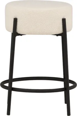 Image de Tucson tabouret de bar hauteur 60cm,blanc.