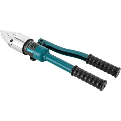 Produktbild von Hydraulischer Flanschspreizer - Flanschtrenner 8 t - Manuelle Hydraulikpumpe - Integrierter Spreizer - Versetzte Klemmung - Werkzeug für Rohrflanschwartung