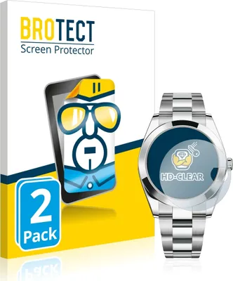 Produktbild von 2x Für Rolex Datejust 41 Schutzfolie BROTECT Displayschutz Display Schutz Folie Klar Transparent